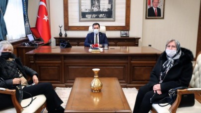 TOPAL'DAN VALİ MASATLI'YA ZİYARET
