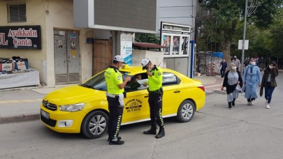 TOPLU TAŞIMA ARAÇLARI DENETLENDİ