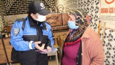 TOPLUM DESTEKLİ POLİSLER VATANDAŞLARI BİLGİLENDİRMEYE DEVAM EDİYOR