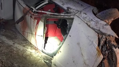 TRAFİK KAZASINDA 1 KİŞİ HAYATINI KAYBETTİ