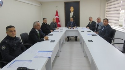 TRAFİK KOMİSYONU TOPLANTISI YAPILDI