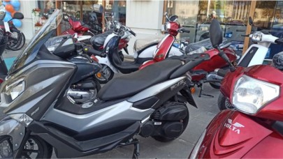 TRAFİK YOĞUNLUĞU MOTOSİKLETE YÖNELTTİ