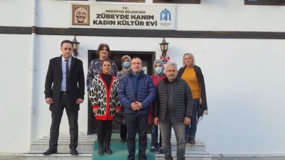 TSO YÖNETİMİNDEN KADIN KÜLTÜR EVİNE ZİYARET