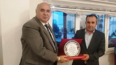TURGUT’A VEDA YEMEĞİ DÜZENLENDİ