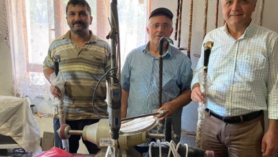 ÜÇOK’TAN BALCI’NIN ATÖLYESİNE ZİYARET