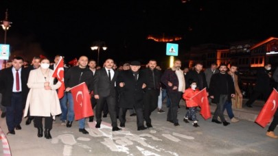 ÜLKÜ OCAKLARI’NDAN ATA’YA SAYGI YÜRÜYÜŞÜ
