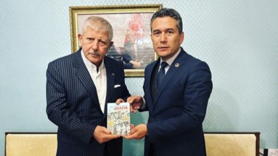 ÜLKÜ OCAKLARINDAN BAŞKAN SARI’YA ZİYARET
