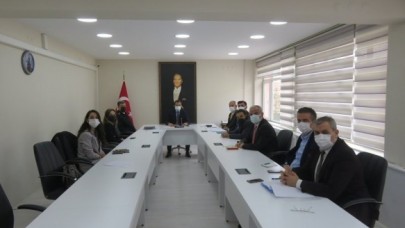 ÜNİVERSİTESİ GÜVENLİK KOORDİNASYON TOPLANTISI YAPILDI