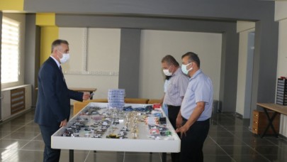 ÜRETİM FAALİYETLERİ HAKKINDA BİLGİ ALDI