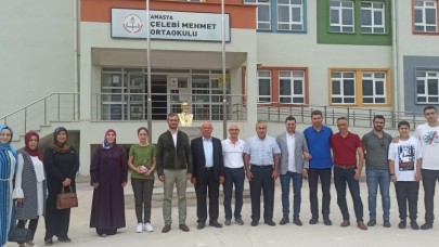 UZUN’DAN LGS BİRİNCİSİNE TEBRİK ZİYARETİ