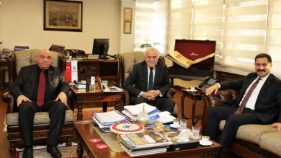 VAKIFLAR GENEL MÜDÜRLÜĞÜNÜ ZİYARET ETTİ