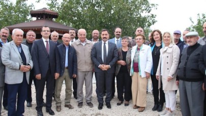 VALİ MASATLI CEVİZ HASADINA KATILDI