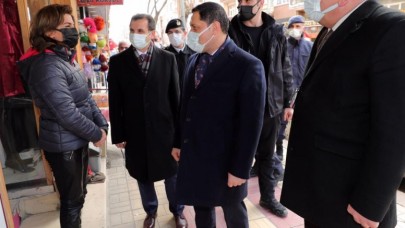 VALİ MASATLI’DAN ESNAF ZİYARETLERİ