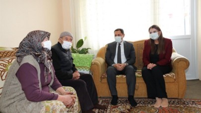 VALİ MASATLI’DAN EV ZİYARETLERİ