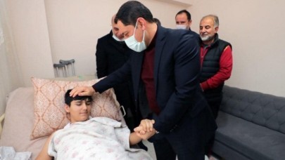 VALİ MASATLI, EREN BULUT’U ZİYARET ETTİ
