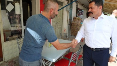 VALİ MASATLI, ESNAFI ZİYARET ETTİ
