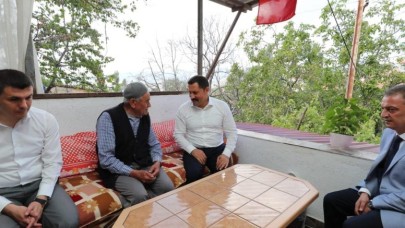 VALİ MASATLI EVLERE KONUK OLDU