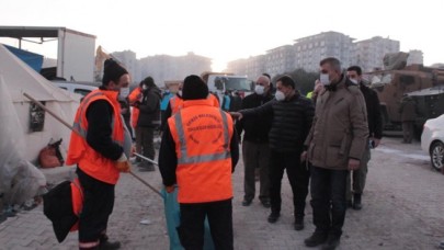 VALİ MASATLI, HATAY’DA ÇALIŞMALARINA DEVAM EDİYOR