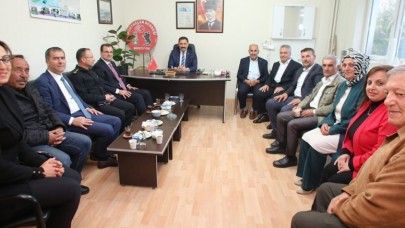 VALİ MASATLI, MUHTARLARI ZİYARET ETTİ
