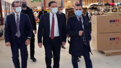 VALİ MASATLI, OSB’DEKİ FİRMALARI ZİYARET ETTİ