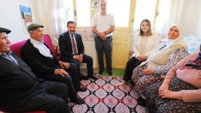 VALİ MASATLI, ŞEHİT AİLELERİNİ ZİYARET ETTİ