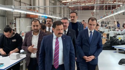 VALİ MASATLI, TEKSTİL FİRMASINI ZİYARET ETTİ