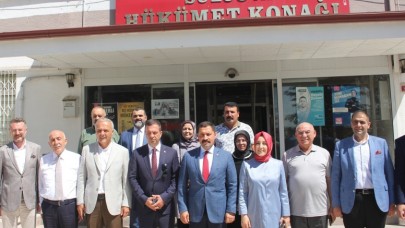 VALİ MASATLI VE MİLLETVEKİLLERİNDEN SULUOVA TEMASLARI