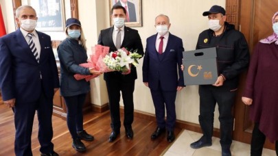 VALİ MASATLI’YA 181. KURULUŞ YILDÖNÜMÜ ZİYARETİ
