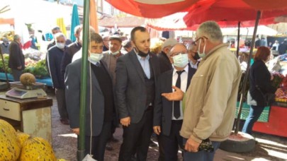 VATANDAŞ DA ŞİKAYETÇİ PAZARCI DA