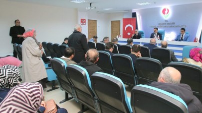 VATANDAŞIN SORUNLARINI DİNLEDİ