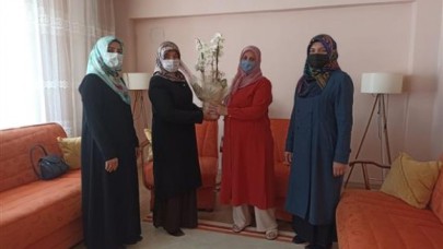 VEFAT EDEN DİN GÖREVLİLERİNİN AİLELERİ ZİYARET EDİLDİ