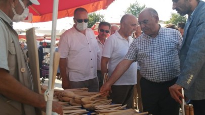 VEKİLLER PAZARIN NABZINI TUTTU