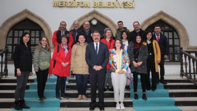 YABANCI ÖĞRETMENLER MERZİFON’A HAYRAN KALDI