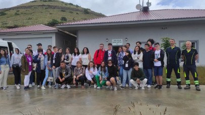 YABANCI UYRUKLU ÖĞRENCİLER RÜZGAR GÜLLERİNİ İNCELEDİ