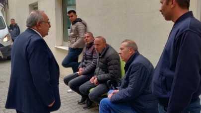YARALILARA GEÇMİŞ OLSUN ZİYARETİ