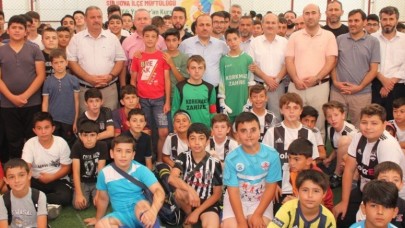 YAZ KUR’AN KURSLARI FUTBOL TURNUVASI DÜZENLENDİ