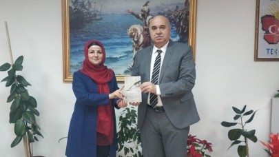 YAZAR IŞIK’I ZİYARET ETTİ