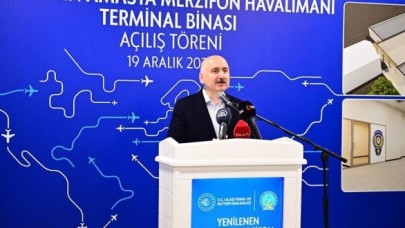 YENİ TERMİNAL BİNASI İLE YILLIK YOLCU KAPASİTESİ 700 BİN YOLCUNUN ÜZERİNE ÇIKARILDI