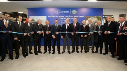 YENİ TERMİNAL BİNASININ AÇILIŞINI BAKAN KARAİSMAİLOĞLU YAPTI