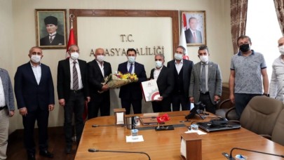 YENİ ÜYELERDEN VALİ MASATLI’YA ZİYARET