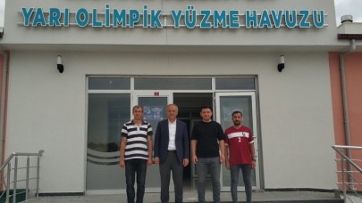 YENİLENEN YÜZÜYLE YÜZME HAVUZU HİZMETE GİRDİ
