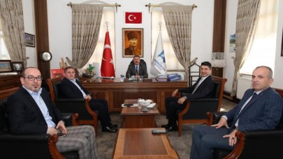 YEPAŞ HEYETİNDEN BAŞKAN KARGI’YA ZİYARET