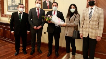YEŞİLAY HEYETİ’NDEN VALİ MASATLI’YA ZİYARET