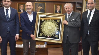 YILDIRIM’DAN BAŞKAN SARI’YA ZİYARET