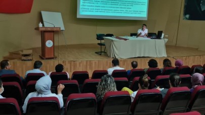 YÖNETİCİLERE EĞİTİM VERİLDİ