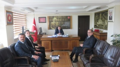 YORULMAZ’DAN KAYMAKAM GÜLDOĞAN’A ZİYARET