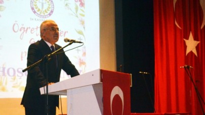 YOZGAT, ÖĞRETMENLERE SESLENDİ:  “ÜLKEMİZE KATTIĞINIZ DEĞER, HER TÜRLÜ ÖVGÜYE DEĞER”