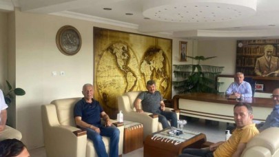 YOZGAT, SENDİKA TEMSİLCİLERİ İLE BULUŞTU