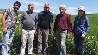 ZİRAAT MÜHENDİSLERİ ARAZİ KONTROLLERİNDE