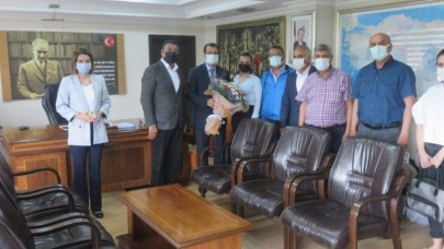 ZİRAAT ODASI YÖNETİMİ’NDEN HOŞ GELDİNİZ ZİYARETİ